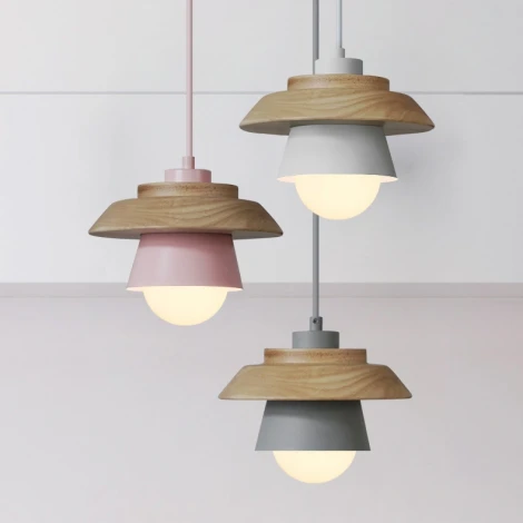 Подвесной светильник Eco розовый ImperiumLoft Eco1 (178164-26)