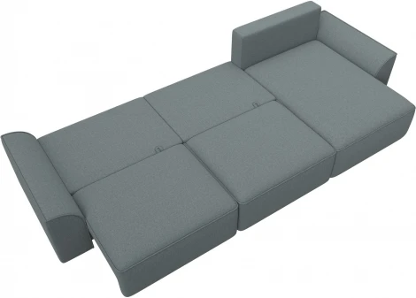 Диван угловой Лига-048 НПБ лонг Лига Диванов (Рогожка) арт.128486