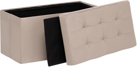 Пуф Leset Леда складной с крышкой (МДФ,Велюр) арт.4687205442192