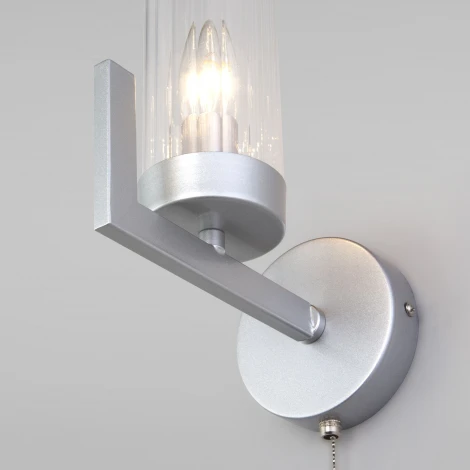 Бра Eurosvet Arganie 60133/1 серебро (220V)