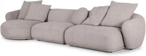 Диван Fabro ОГОГО (арт.851169), (Ткань,Букле/Бежевый)