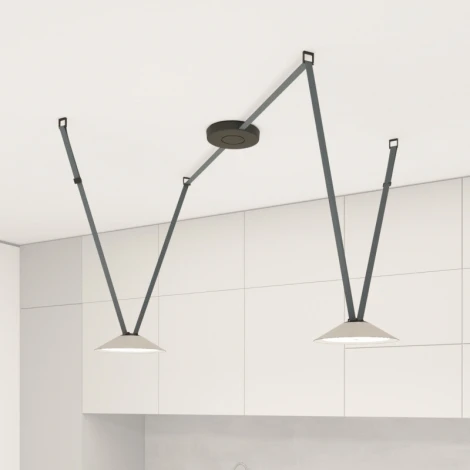 Комплект ременной трековой системы Denkirs Belty Set DK55SET03-04-DB (LED, 48V)