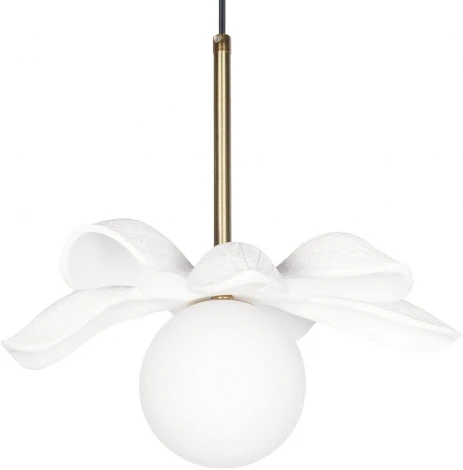 Подвесной светильник Loft It Monro 10213/A White (220V, цветы, шар)