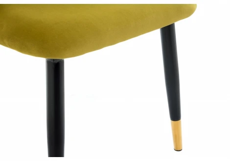 Обеденный стул на металлокаркасе Woodville Orly khaki / green 11784