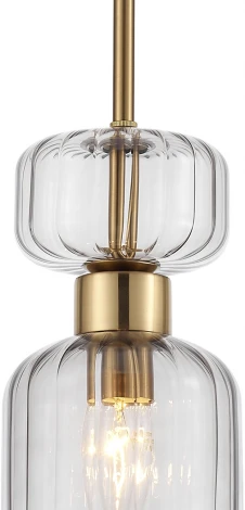 Подвесной светильник Escada Gloss 1141/1S Smoke (220V, на проводе)