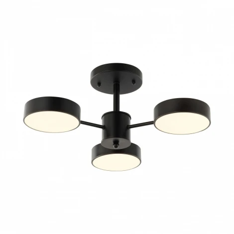 Потолочная люстра на штанге Arte Milano Ferrara 250906/3B Bk (LED, 220V, круглые)