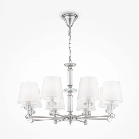 Подвесная люстра Maytoni Riverside MOD018PL-08CH (220V, на цепи)