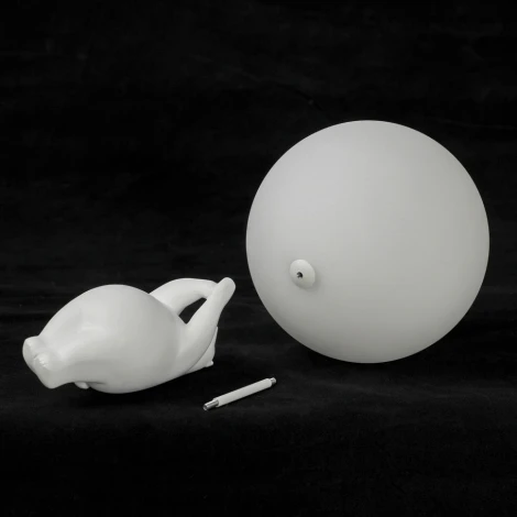 Потолочный светильник круглый Lussole LGO LSP-8903 (для детской, 220V, шар, животные)