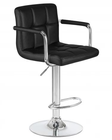 Набор 2 шт стул барный DOBRIN KRUGER ARM (чёрный)