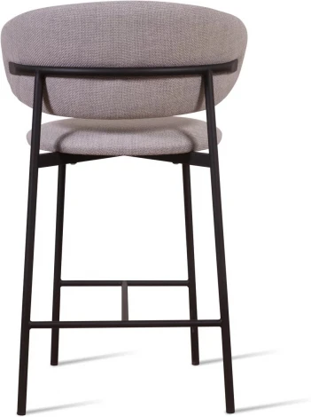 Стул полубарный Adele, рогожка wellton 912, серый Top Concept арт.22296