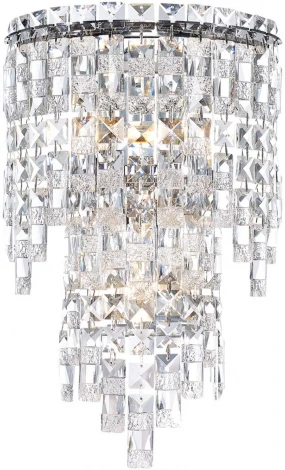 Бра Odeon Light Rolta 5074/3W хром/прозрачный/металл/хрусталь E14 3*40W