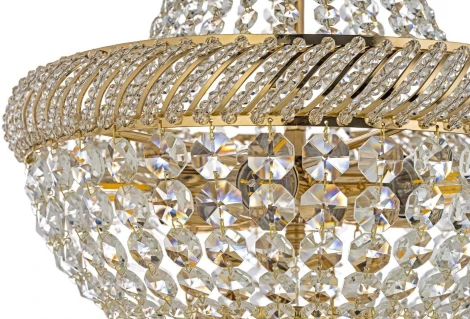 Подвесная люстра Dio D`arte Bari Gold E 1.5.35.103 G D'Arte (220V, хрусталь)