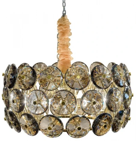 Подвесной светильник L'Arte Luce Volturno L06308 (220V, хрусталь, на цепи, круглые)