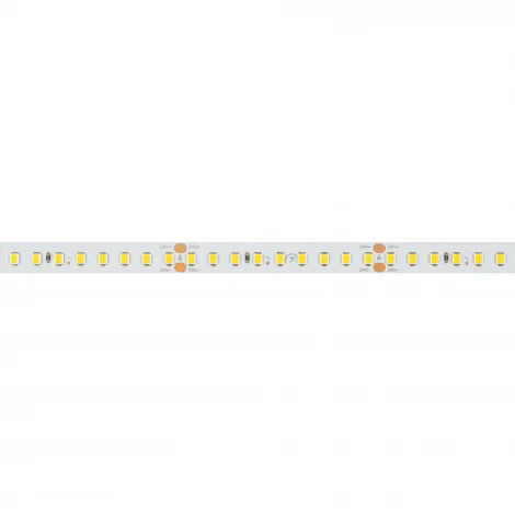 Светодиодная лента RT-A144-10mm 24V Warm2700 (7.7 W/m, IP20, 2835, 5m) (Arlight, высок.эфф.200 лм/Вт) 038781