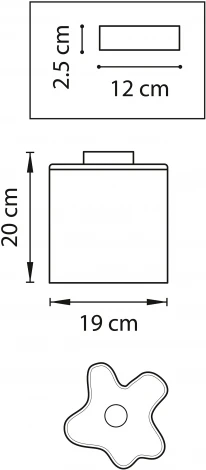 Потолочная люстра Lightstar Nubi 802013 (220V)