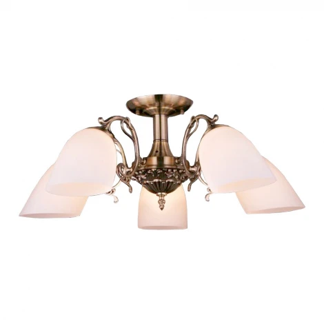 Потолочная люстра Eurosvet 22010 22010/5 античная бронза