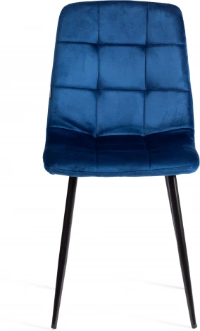 Стул CHILLY (mod. JSC-220) / 2 шт. в упаковке Tetchair (Велюр,Металл /Синий) арт.24560