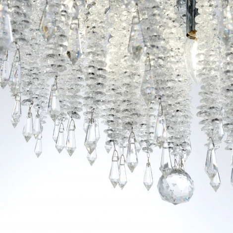 Подвесная люстра хрустальная Modelux MODELUX ML.855.12 CR