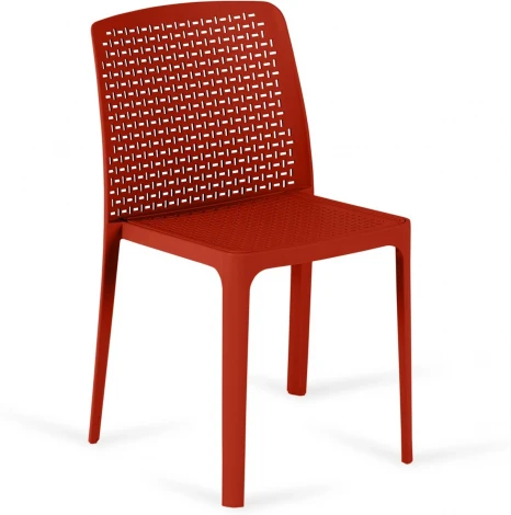 Стул уличный Bottega ОГОГО Обстановочка! (Пластик/Красный) арт.926896