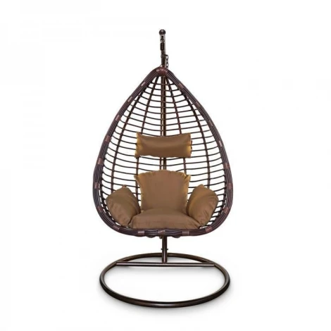 Качели плетеные KM 0016 из ротанга средние