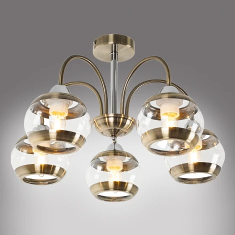 Потолочная люстра на штанге MyFar Kris MR1491-5C (220V)