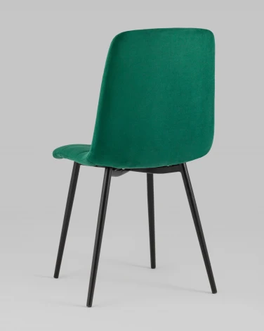 Стул Stool Group Oliver велюр тёмно-зелёный УТ000025389
