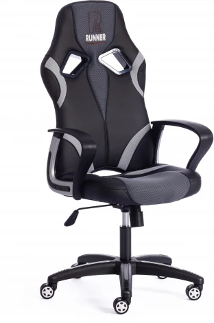 Кресло RUNNER Tetchair (Черный,Серый). 11734