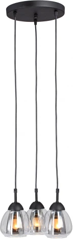 Подвесной светильник Vitaluce V4704-1/3S, 3xE27 макс. 40Вт V4704-1/3S (220V, на проводе)