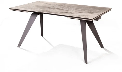 Стол раскладной Grant (160+80), мрамор испанская керамика светлый Top Concept 2000000000596