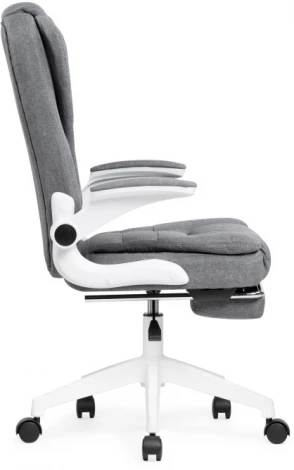 Компьютерное кресло для оператора Woodville Mitis (Пластик/Ткань, Белый/Серый) 15611