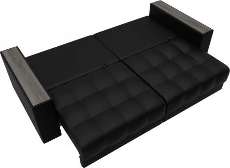 Диван прямой с декором Лига-049 НПБ Лига Диванов (Экокожа) арт.128401