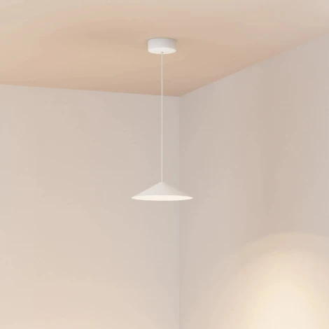 Подвесной светильник светодиодный SP-MAKOTO-R300-10W Warm3000 (WH, 36 deg, 230V, TRIAC) (Arlight, IP20 Металл) 057217