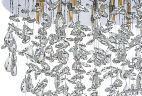 Потолочная люстра Arti Lampadari Flusso Nickel H 1.4.55.638 N