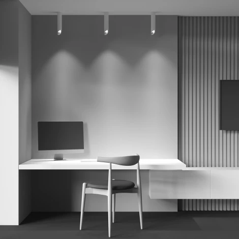 Накладной потолочный светильник Lipari GU10 1x35Вт Maytoni Technical C044CL-01-30GU10-W (220V, круглые)