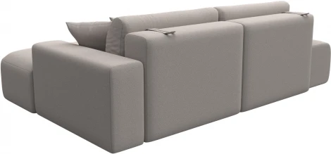 Диван угловой Лига-036 НПБ Модерн правый угол Лига Диванов (Замша) арт.127782