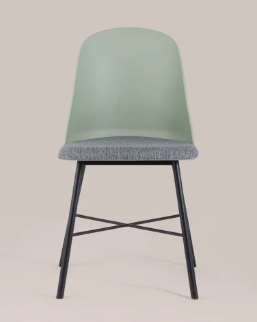 Стул Stool Group Shell серо-зеленый УТ000005381