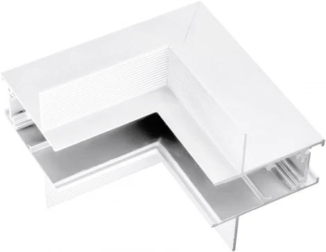 Коннектор угловой MAG-CON-2652-FDW-L90-INT (WH, внутренний) (Arlight, IP20 Металл) 035806