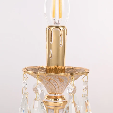 Интерьерная настольная лампа Bohemia AL77 AL77200L/1-25 GW