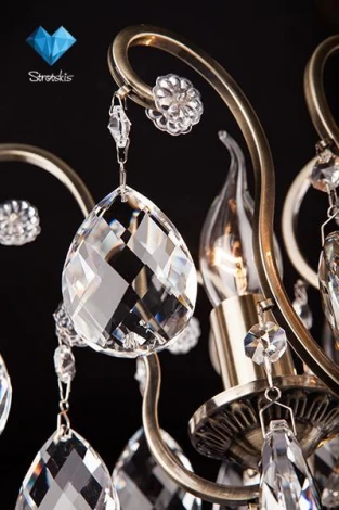 Потолочная люстра Eurosvet 10022 10022/6 античная бронза