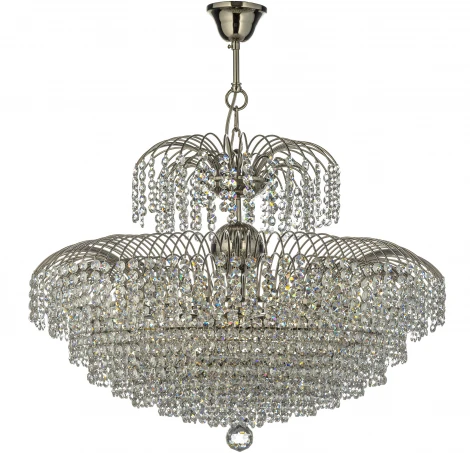Подвесная люстра Arti Lampadari Salentino E 1.5.60.100 N (220V, хрусталь, на цепи)