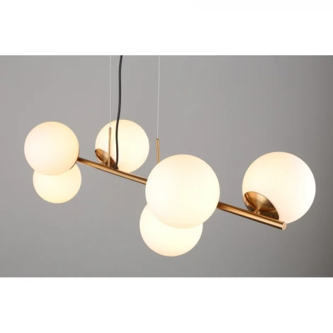 Подвесной светильник Omnilux Avetrana OML-66623-06 (220V, на тросе, шарики)