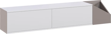 Тумба подвесная AULOS TV STAND LEVE (ЛДСП/Белый) арт.LEV00505