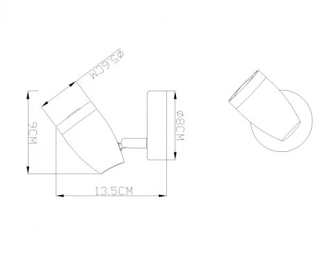 Спот Globo Nero 56110-1 (LED, 220V, круглые)