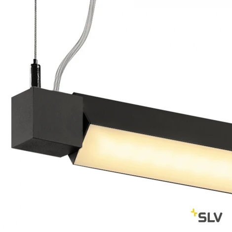 Подвесной линейный светильник светодиодный SLV OPEN GRILL DOUBLE TWIST 1001297