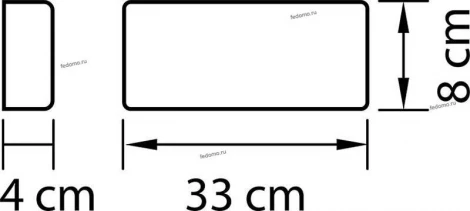 Настенный светильник линейный светодиодный FUIME Lightstar Fiume 810617 (220V)