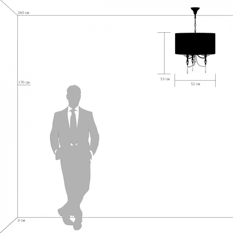 Подвесная люстра Lightstar PARALUME 725036