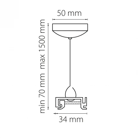 Подвесной комплект Lightstar Barra 504177