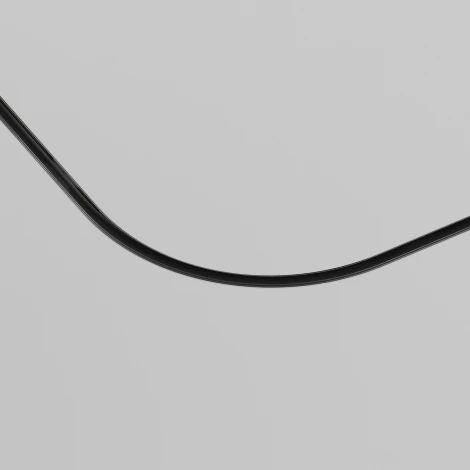 Коннектор радиусный R300 Maytoni Accessories for tracks Exility TRA044-angle.12B встраиваемый под ГКЛ 12,5мм, черный (48V)