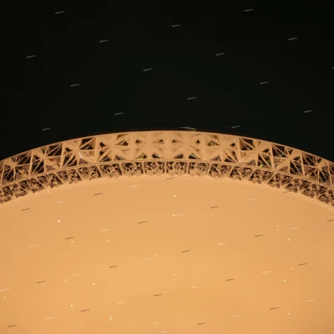 Потолочный светильник круглый Omnilux Biancareddu OML-47707-60 (LED, 220V, пульт управления)