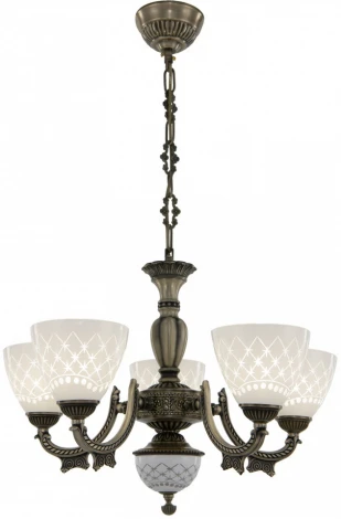 Подвесная люстра Arte Milano AM343837 343837/5 AB (220V, на цепи)